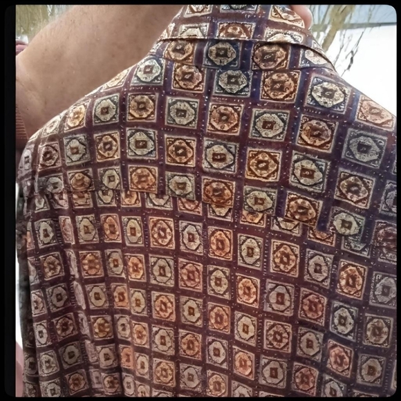 VINTAGE EXCETERA MEN'S XXL SHORT SLEEVED CASUAL DRESS SHIRT/ EXCELLENT C… - Picture 16 of 17